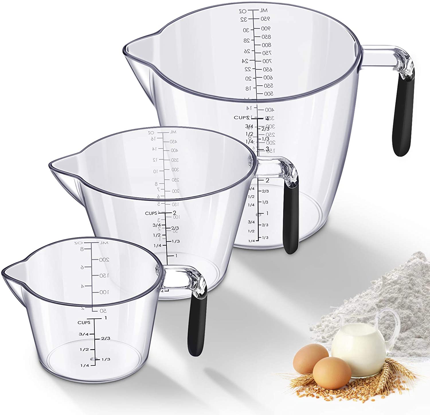 Measuring Cup Clear 3 Set